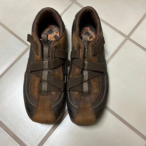 Men’s Skechers Suede/Leather Slip-ons Size 11